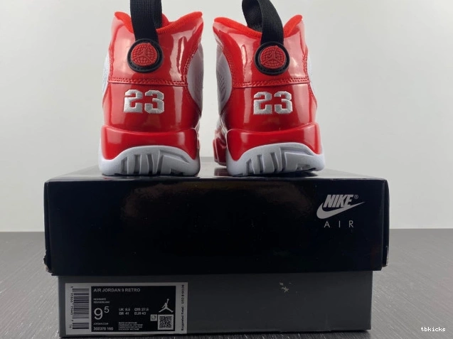 Rep TB Gym White Jordan Retro Red 9 302370-160 Air 0701
